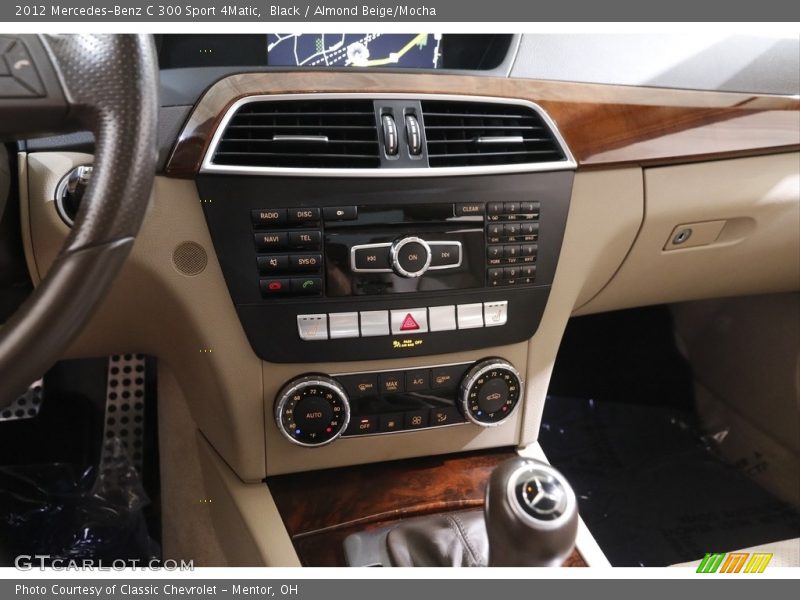 Black / Almond Beige/Mocha 2012 Mercedes-Benz C 300 Sport 4Matic