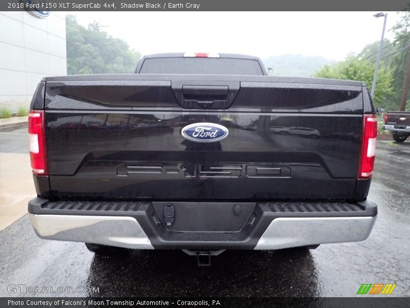 Shadow Black / Earth Gray 2018 Ford F150 XLT SuperCab 4x4