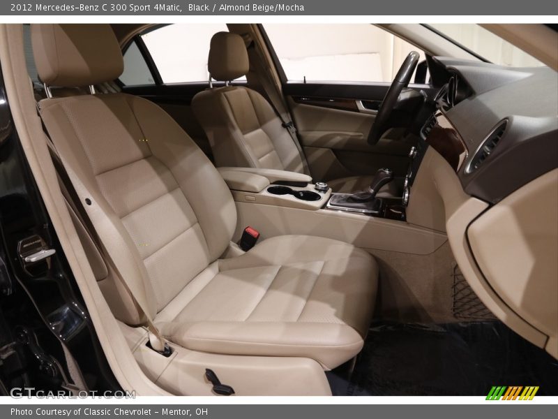 Black / Almond Beige/Mocha 2012 Mercedes-Benz C 300 Sport 4Matic