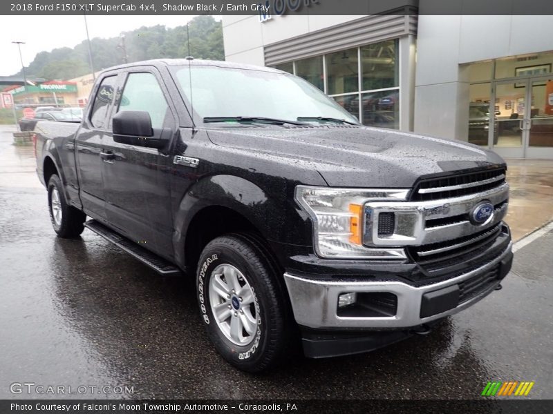 Shadow Black / Earth Gray 2018 Ford F150 XLT SuperCab 4x4