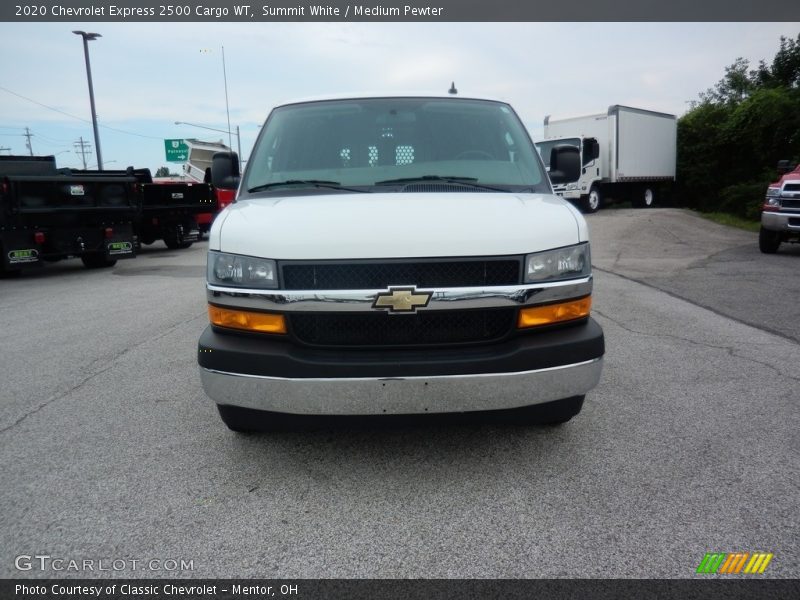 Summit White / Medium Pewter 2020 Chevrolet Express 2500 Cargo WT