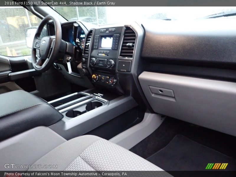 Shadow Black / Earth Gray 2018 Ford F150 XLT SuperCab 4x4
