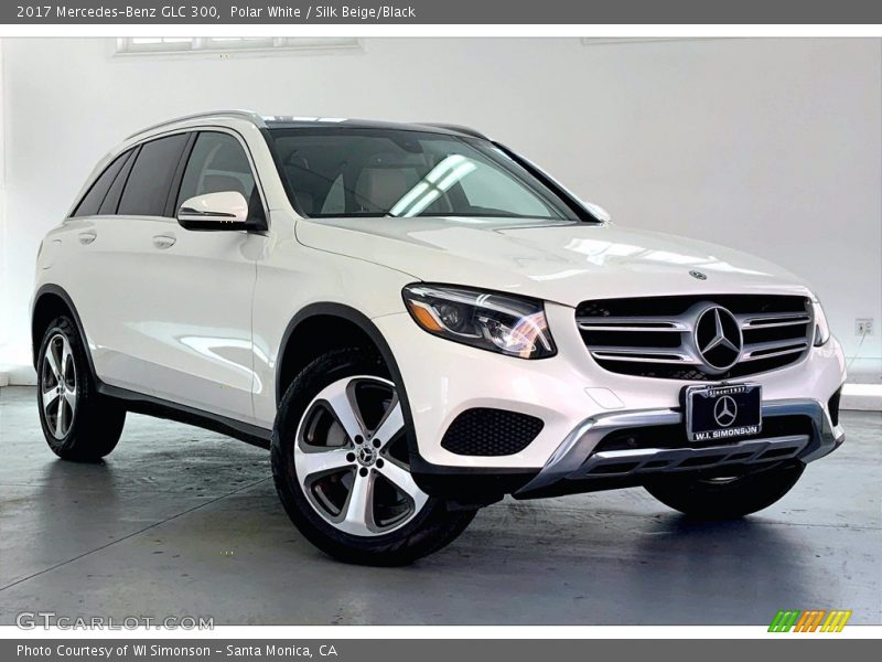 Polar White / Silk Beige/Black 2017 Mercedes-Benz GLC 300