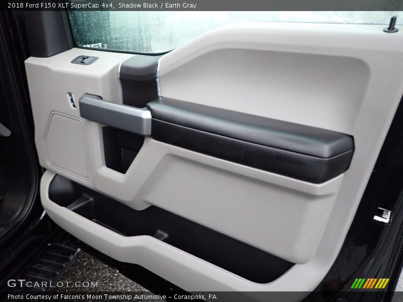 Shadow Black / Earth Gray 2018 Ford F150 XLT SuperCab 4x4