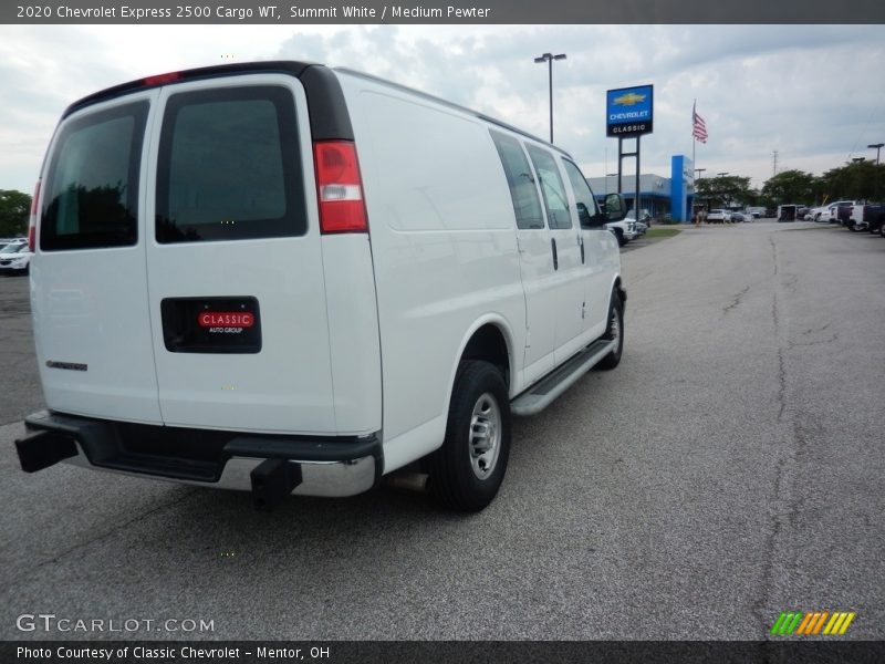 Summit White / Medium Pewter 2020 Chevrolet Express 2500 Cargo WT