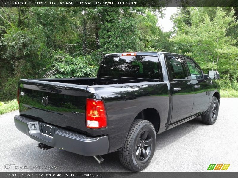 Diamond Black Crystal Pearl / Black 2021 Ram 1500 Classic Crew Cab 4x4