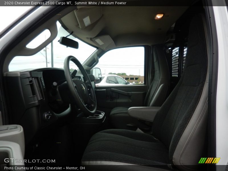 Summit White / Medium Pewter 2020 Chevrolet Express 2500 Cargo WT