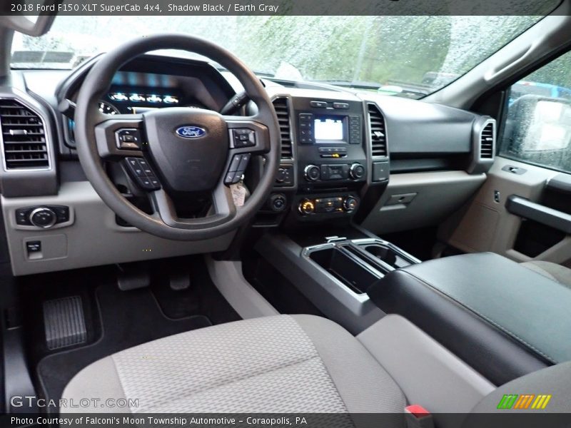 Shadow Black / Earth Gray 2018 Ford F150 XLT SuperCab 4x4