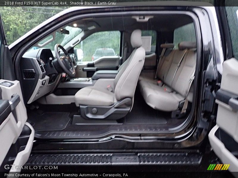 Shadow Black / Earth Gray 2018 Ford F150 XLT SuperCab 4x4