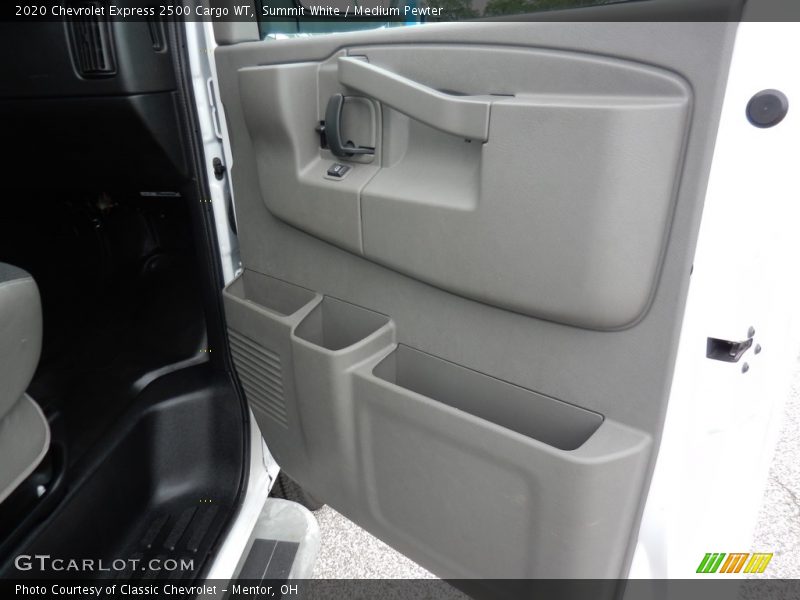 Summit White / Medium Pewter 2020 Chevrolet Express 2500 Cargo WT