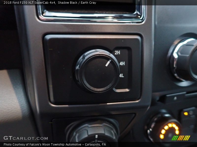 Shadow Black / Earth Gray 2018 Ford F150 XLT SuperCab 4x4