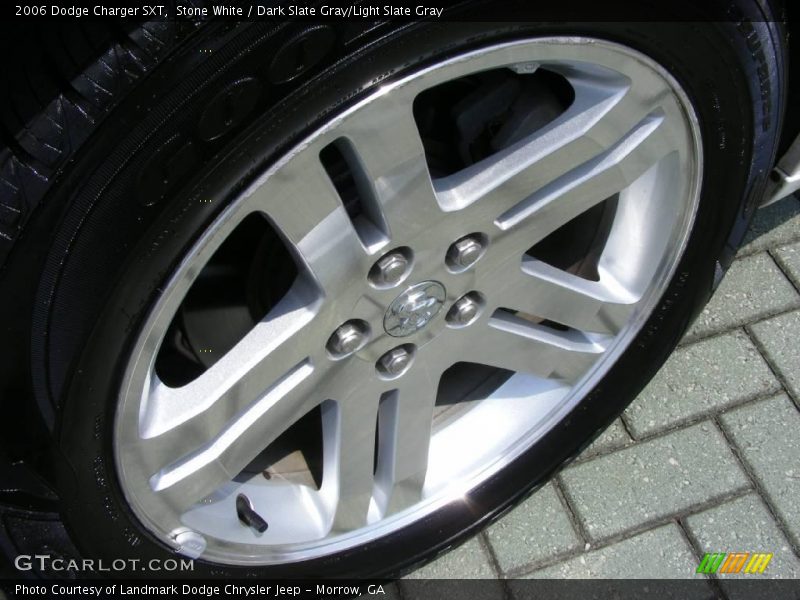Stone White / Dark Slate Gray/Light Slate Gray 2006 Dodge Charger SXT