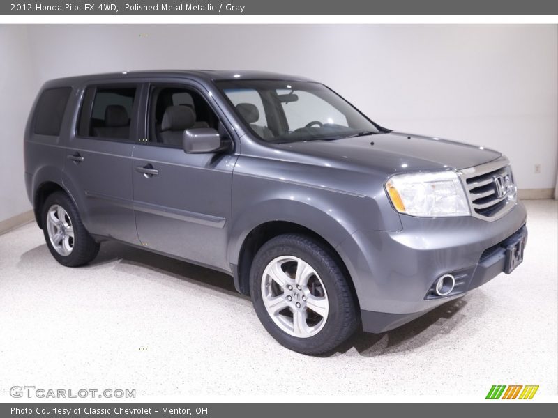 Polished Metal Metallic / Gray 2012 Honda Pilot EX 4WD