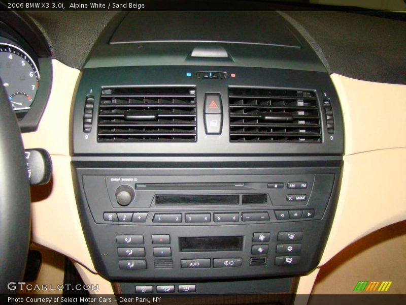 Alpine White / Sand Beige 2006 BMW X3 3.0i