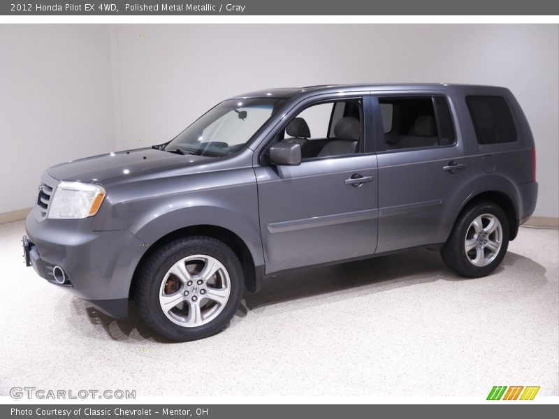 Polished Metal Metallic / Gray 2012 Honda Pilot EX 4WD