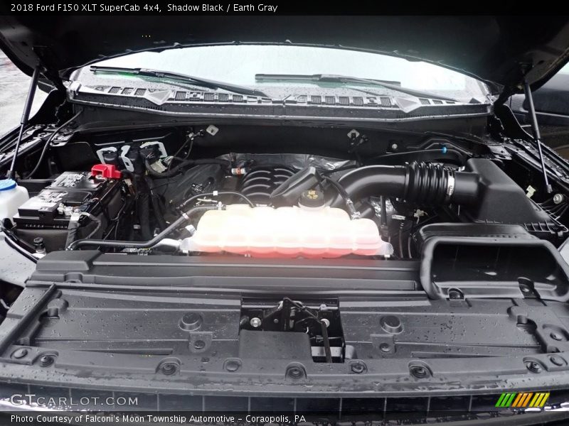 Shadow Black / Earth Gray 2018 Ford F150 XLT SuperCab 4x4