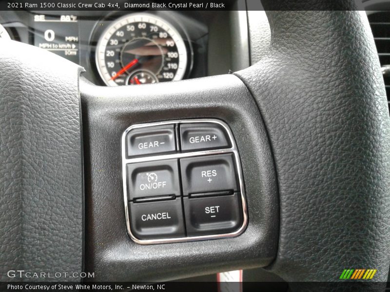 Diamond Black Crystal Pearl / Black 2021 Ram 1500 Classic Crew Cab 4x4