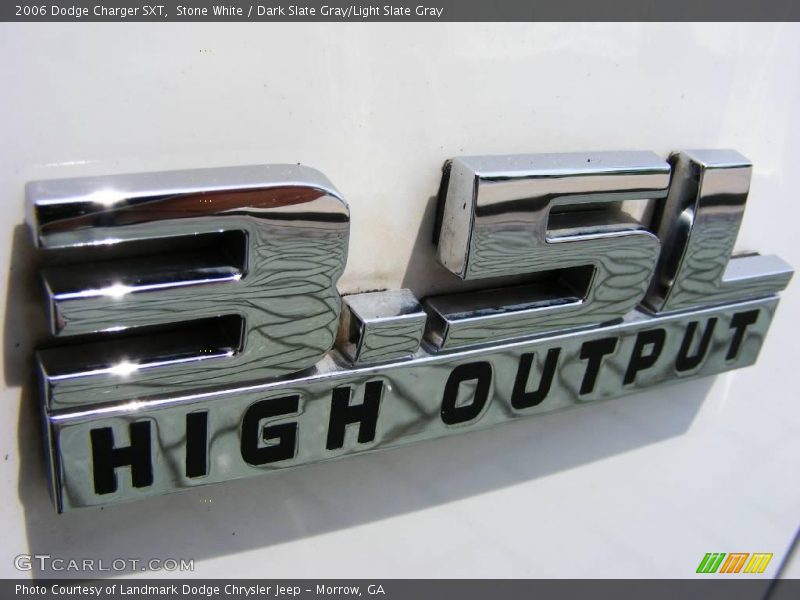 Stone White / Dark Slate Gray/Light Slate Gray 2006 Dodge Charger SXT