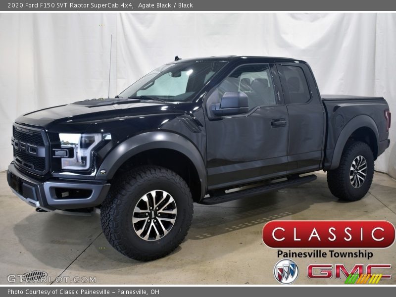 Agate Black / Black 2020 Ford F150 SVT Raptor SuperCab 4x4