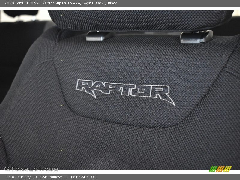 Agate Black / Black 2020 Ford F150 SVT Raptor SuperCab 4x4