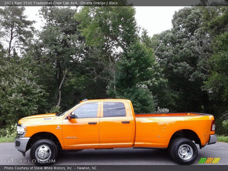  2021 3500 Tradesman Crew Cab 4x4 Omaha Orange