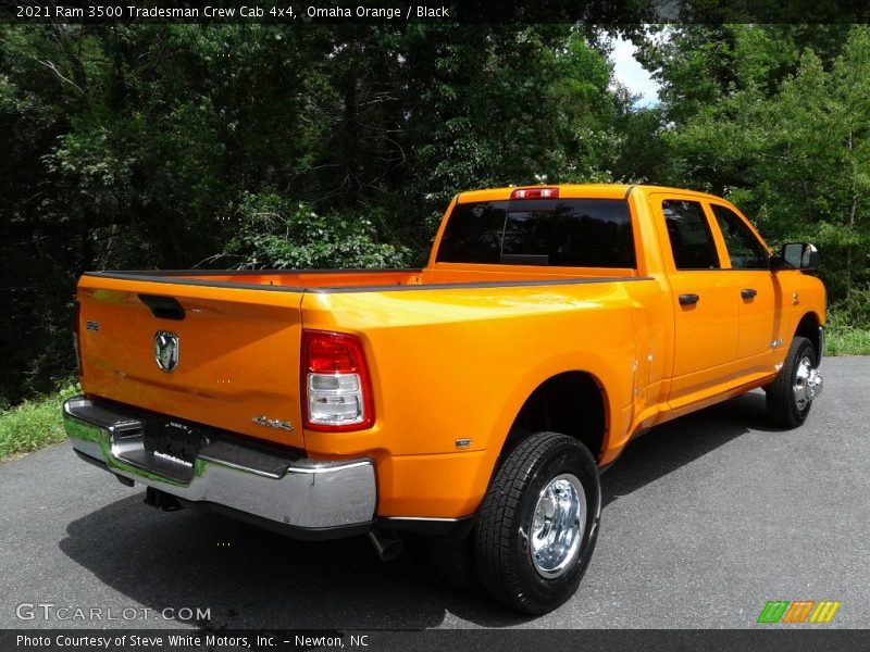 Omaha Orange / Black 2021 Ram 3500 Tradesman Crew Cab 4x4