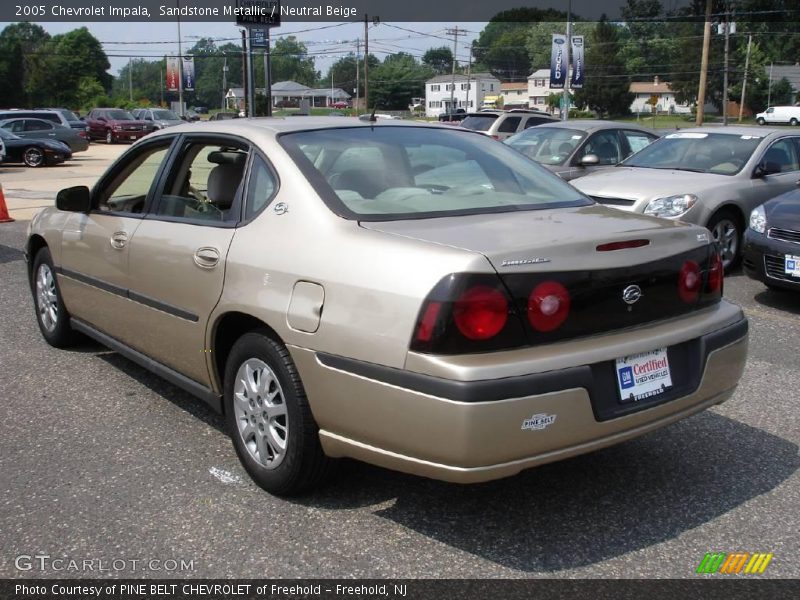 Sandstone Metallic / Neutral Beige 2005 Chevrolet Impala