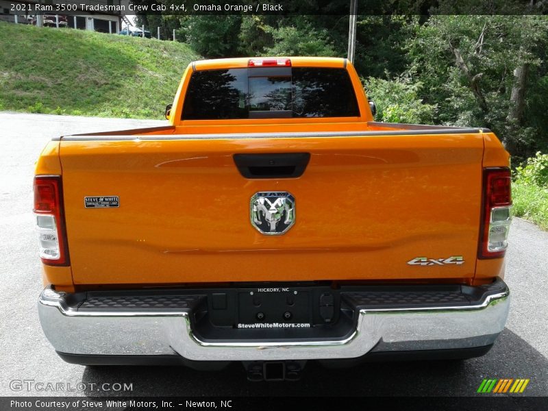 Omaha Orange / Black 2021 Ram 3500 Tradesman Crew Cab 4x4