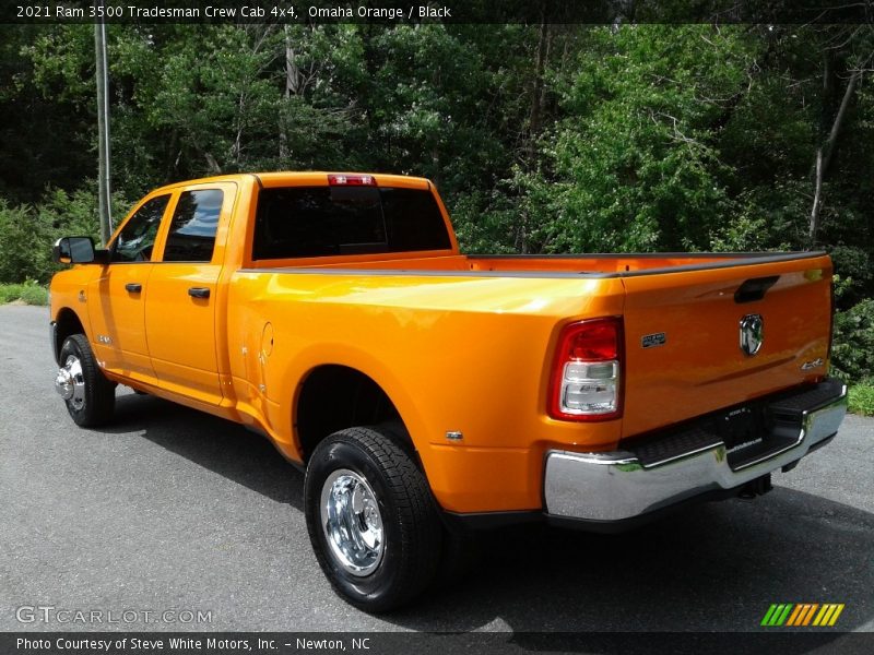 Omaha Orange / Black 2021 Ram 3500 Tradesman Crew Cab 4x4