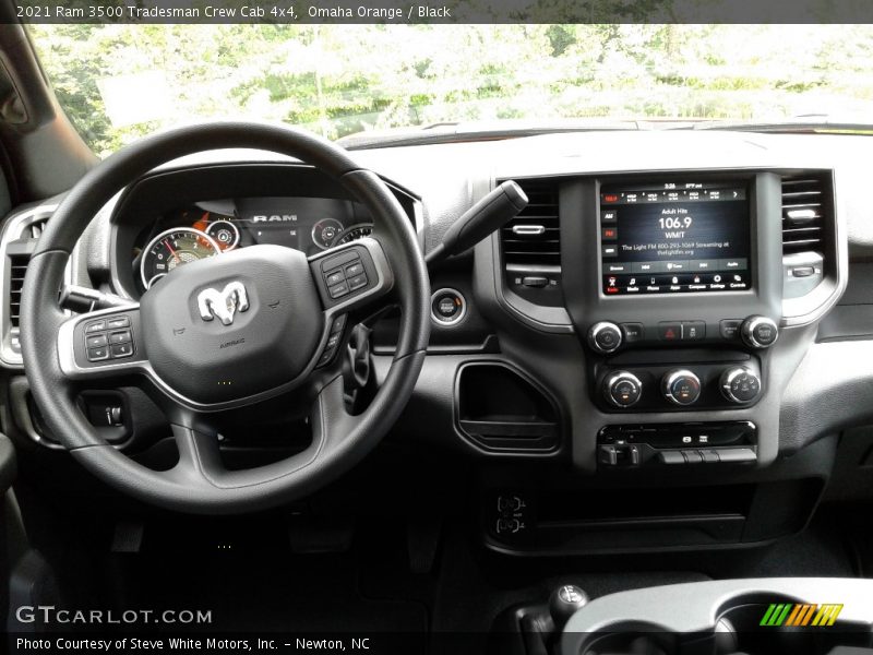 Omaha Orange / Black 2021 Ram 3500 Tradesman Crew Cab 4x4