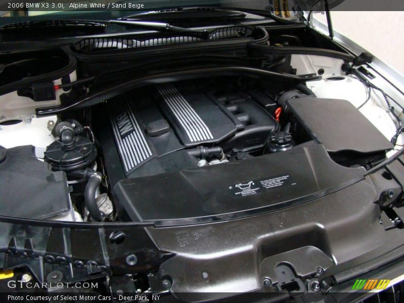 Alpine White / Sand Beige 2006 BMW X3 3.0i