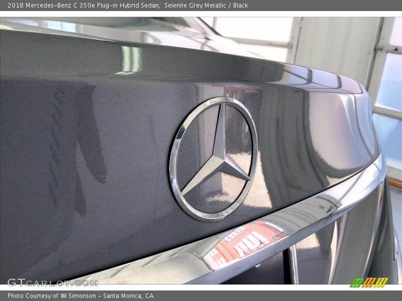 Selenite Grey Metallic / Black 2018 Mercedes-Benz C 350e Plug-in Hybrid Sedan