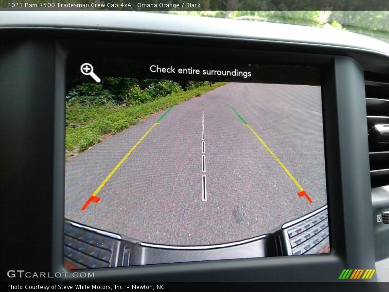 Omaha Orange / Black 2021 Ram 3500 Tradesman Crew Cab 4x4