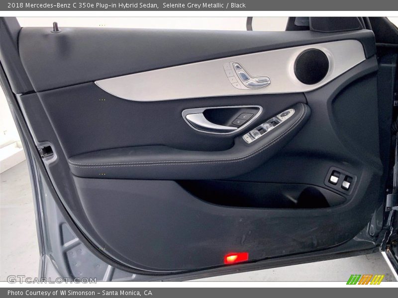 Selenite Grey Metallic / Black 2018 Mercedes-Benz C 350e Plug-in Hybrid Sedan