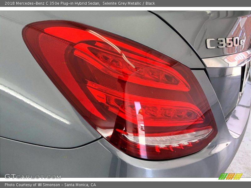 Selenite Grey Metallic / Black 2018 Mercedes-Benz C 350e Plug-in Hybrid Sedan