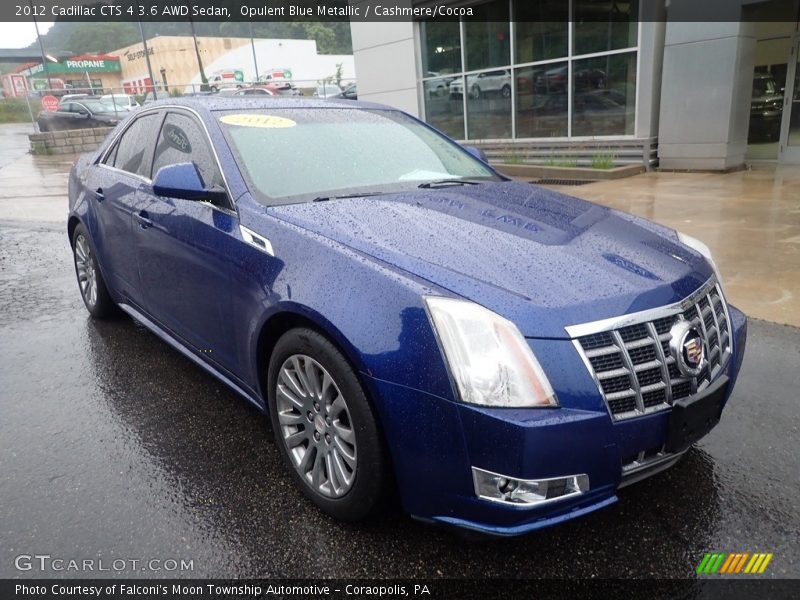 Opulent Blue Metallic / Cashmere/Cocoa 2012 Cadillac CTS 4 3.6 AWD Sedan