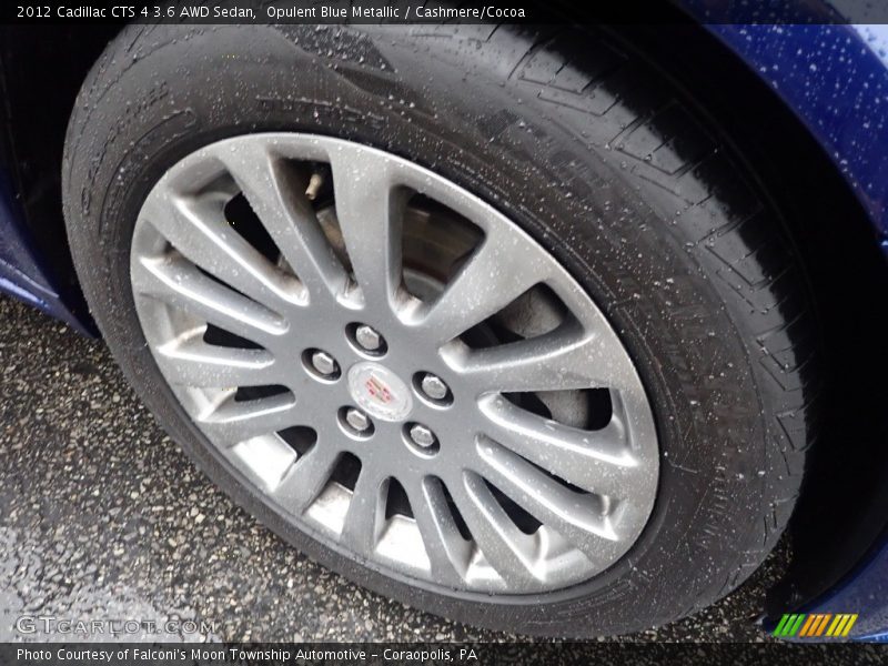 Opulent Blue Metallic / Cashmere/Cocoa 2012 Cadillac CTS 4 3.6 AWD Sedan