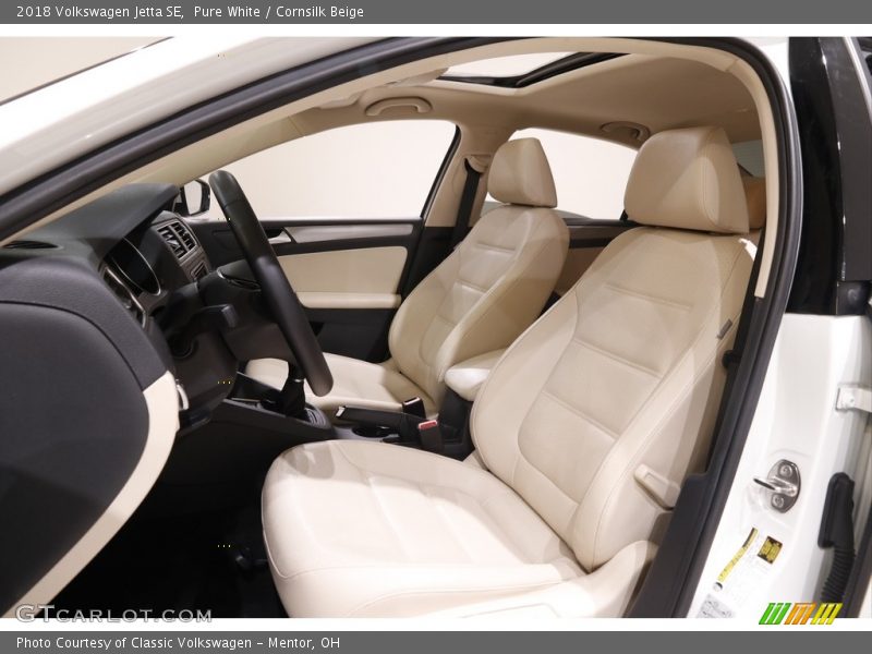Front Seat of 2018 Jetta SE