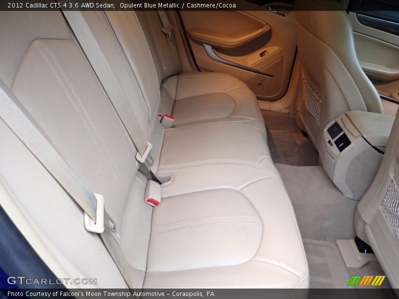 Opulent Blue Metallic / Cashmere/Cocoa 2012 Cadillac CTS 4 3.6 AWD Sedan