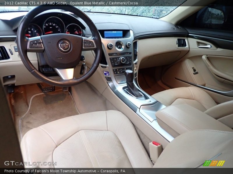 Opulent Blue Metallic / Cashmere/Cocoa 2012 Cadillac CTS 4 3.6 AWD Sedan