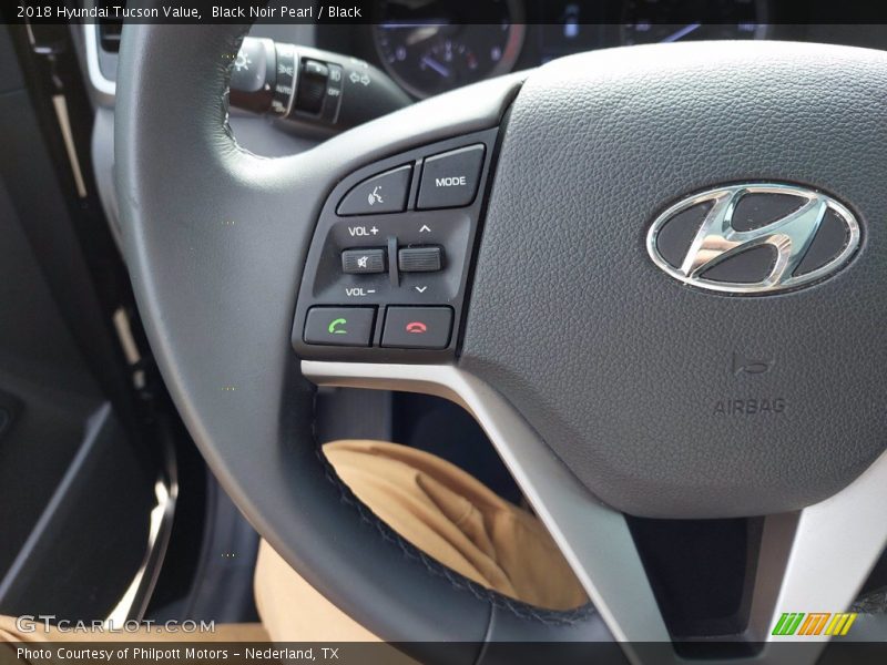  2018 Tucson Value Steering Wheel