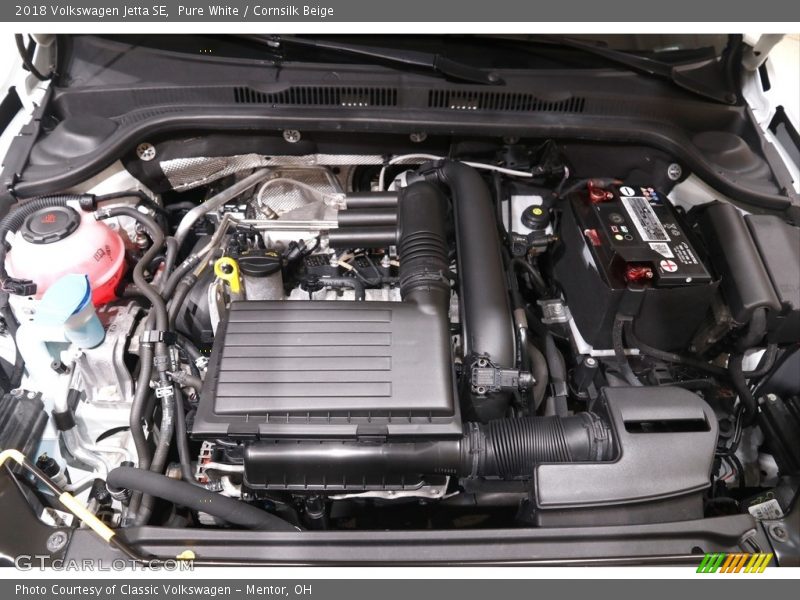  2018 Jetta SE Engine - 1.4 Liter TSI Turbocharged DOHC 16-Valve VVT 4 Cylinder