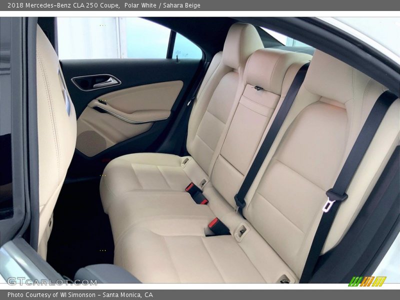Polar White / Sahara Beige 2018 Mercedes-Benz CLA 250 Coupe