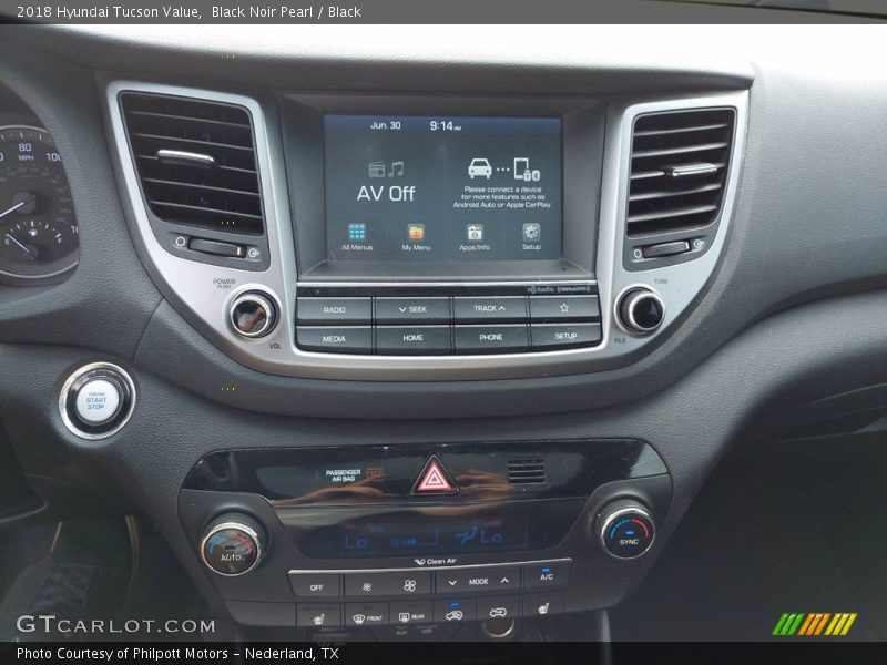 Controls of 2018 Tucson Value