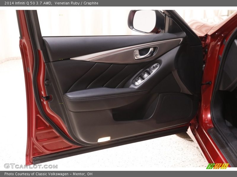 Venetian Ruby / Graphite 2014 Infiniti Q 50 3.7 AWD