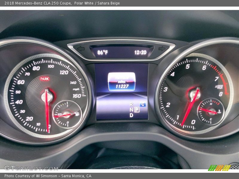 Polar White / Sahara Beige 2018 Mercedes-Benz CLA 250 Coupe