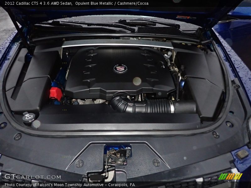 Opulent Blue Metallic / Cashmere/Cocoa 2012 Cadillac CTS 4 3.6 AWD Sedan