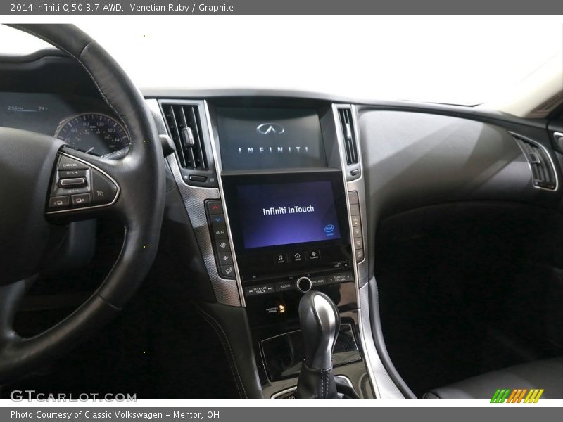 Venetian Ruby / Graphite 2014 Infiniti Q 50 3.7 AWD