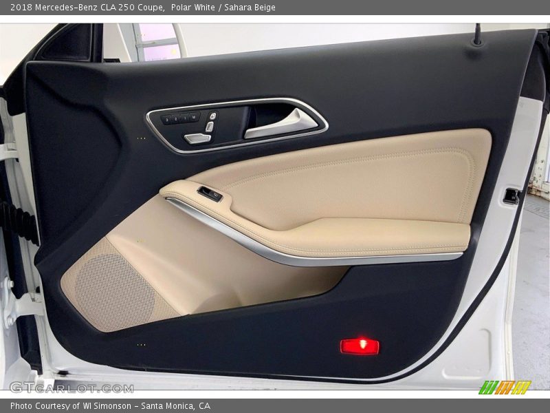 Polar White / Sahara Beige 2018 Mercedes-Benz CLA 250 Coupe