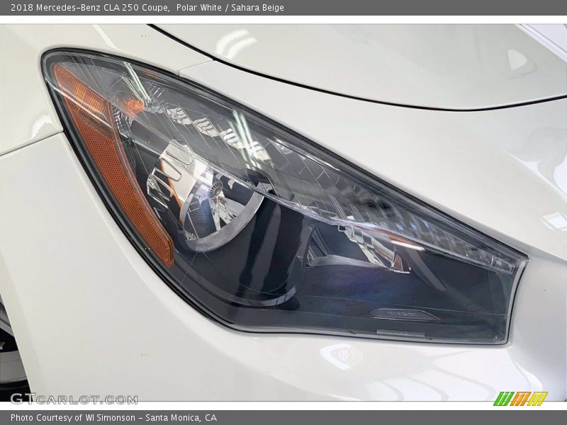 Polar White / Sahara Beige 2018 Mercedes-Benz CLA 250 Coupe